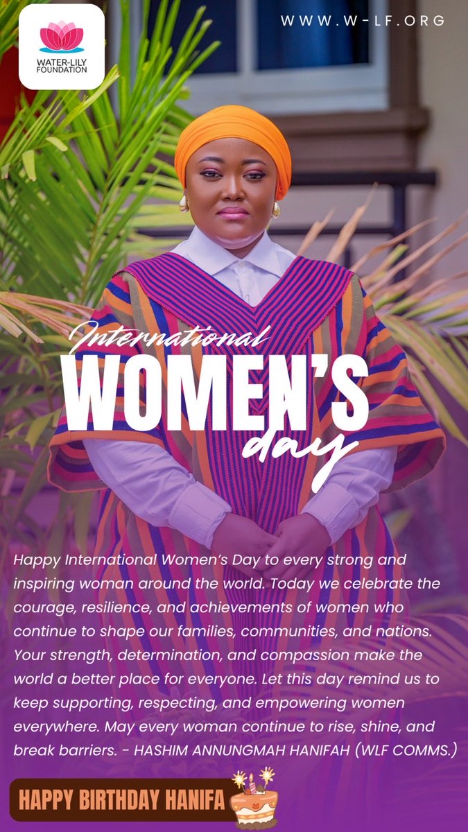 Water-Lily Foundation tweet media