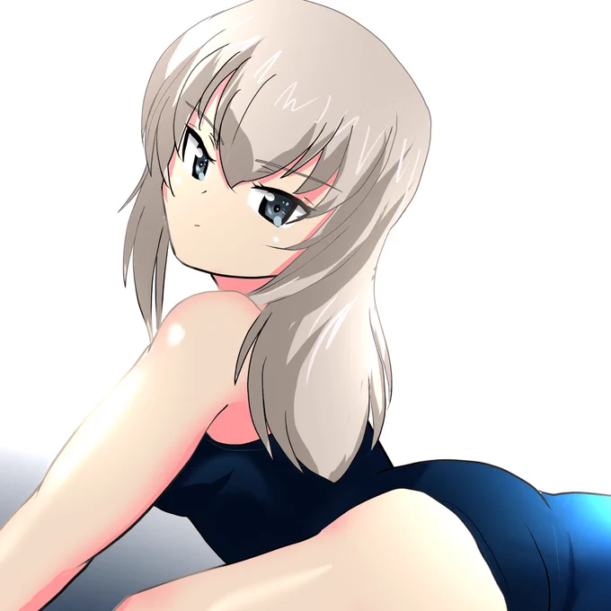 今までエリカさん描く時抑えめに描いてたんですが、実はすごく立派なものをお持ちで… まさかあの同期並みとは