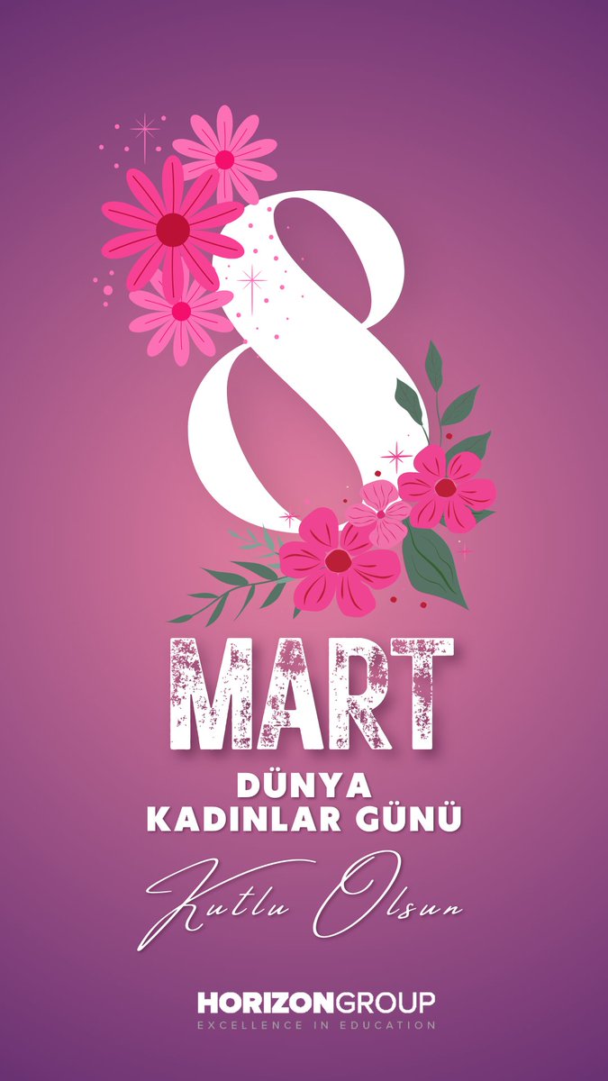 horizongrouptr's tweet photo. 8 Mart Dünya Kadınlar Günü, tüm kadınlara sağlık, mutluluk ve eşitlikle dolu bir gelecek getirsin. Kadınlar Gününüz kutlu olsun! https://t.co/lDSJhYRmNJ