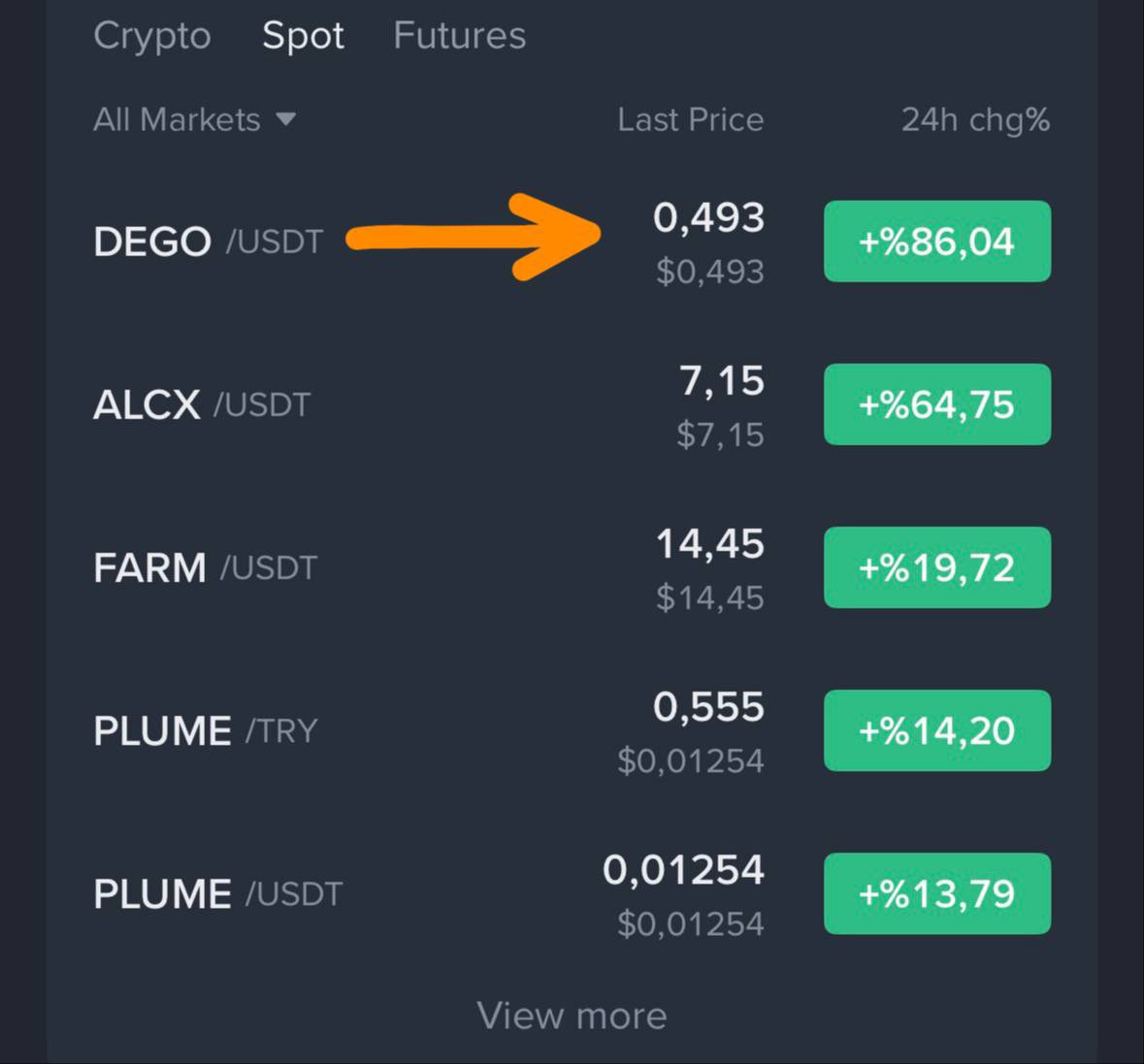 Bu tweeti BEĞENEN ve RT yapan 1 şanslı takipçime bu pozisyonun tüm kazancını nakit olarak gönderiyorum! 💸

Piyasada her yer çöp, millet 2 yıldır %60 zararda beklerken biz #DEGO’yu vereli sadece 2 HAFTA oldu. Şov başlayınca hemen "hocam bizden önce girdin, mal boşaltıyorsun"