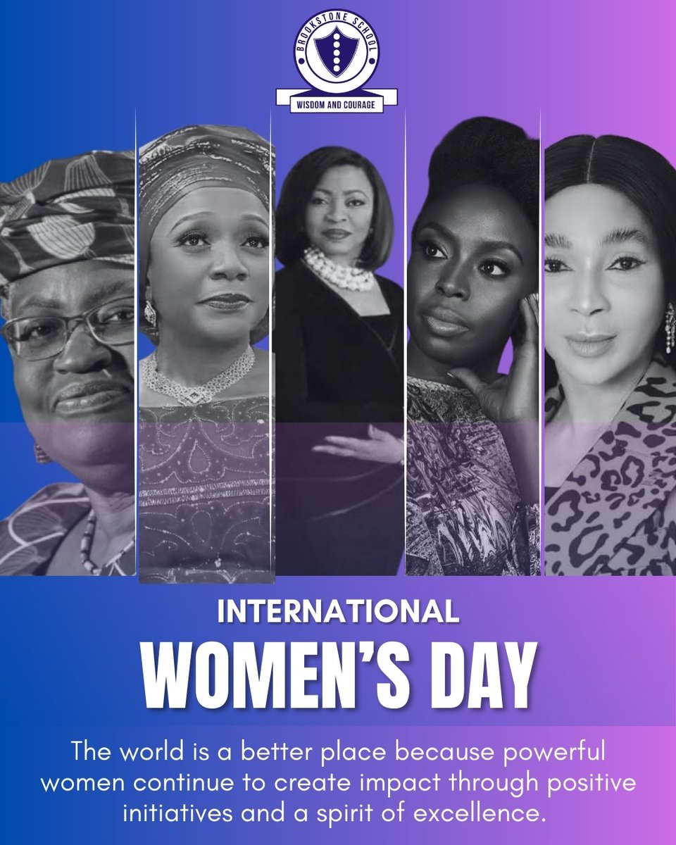BrookstoneSchNG's tweet photo. #InternationalWomensDay https://t.co/rp6Al3Ap8U