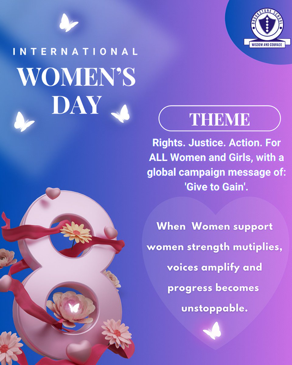 BrookstoneSchNG's tweet photo. #InternationalWomensDay https://t.co/rp6Al3Ap8U