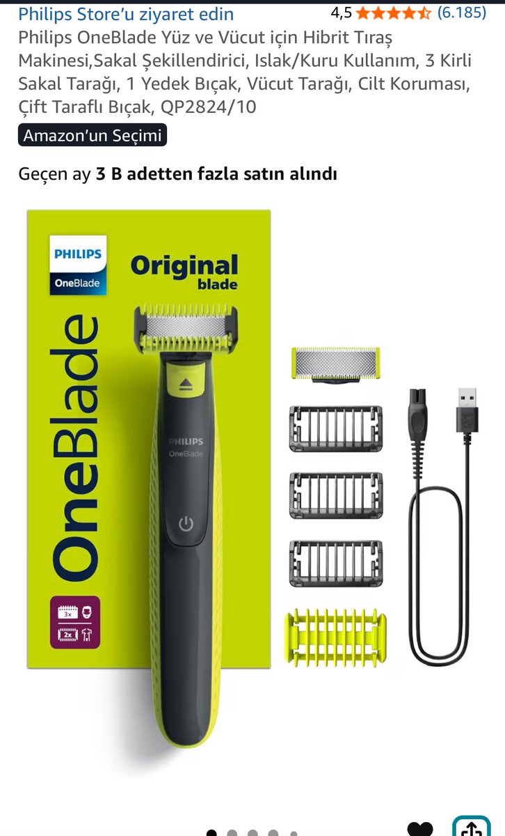 Dostlar Merhaba,

Kendimin kullanıp memnun kaldığım ürünlünleri paylaşıyorum

İhtiyacı olan bakabilir,

Stanley 1.18 litre pipetli termosu indirime girmiş.

İndirimli ürün bağlantısı;

amzn.to/4swGRpY

Oral-b diş fırçası

İndirimli ürün bağlantısı;