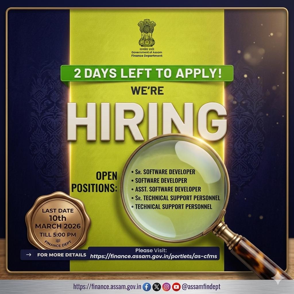 Finance Department, GoA tweet media