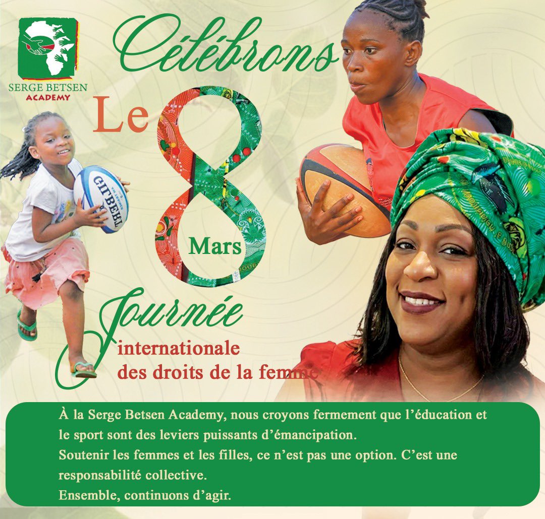SBetsenAcademy's tweet photo. Nous célébrons la journée internationale des droits de la femme. 

@SBetsenAcademy https://t.co/o8XPQG7d4e