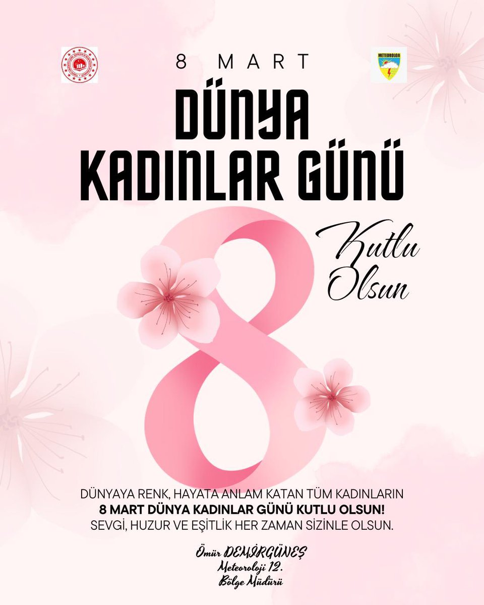 Ellerinin dokunduğu her şeye hayat, umut, ışık katanlar onlar...⚘ 💃🏻 

En zor koşullarda dahi ümitsizliğe düşmeyen; emekleri, sevgileri ve mücadeleleriyle geleceğimizi inşa eden tüm kadınların 8 Mart Dünya #KadınlarGünü Kutlu Olsun.  💐
#kadinlargunu