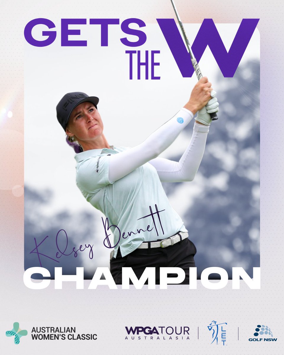 WPGA Tour of Australasia tweet media