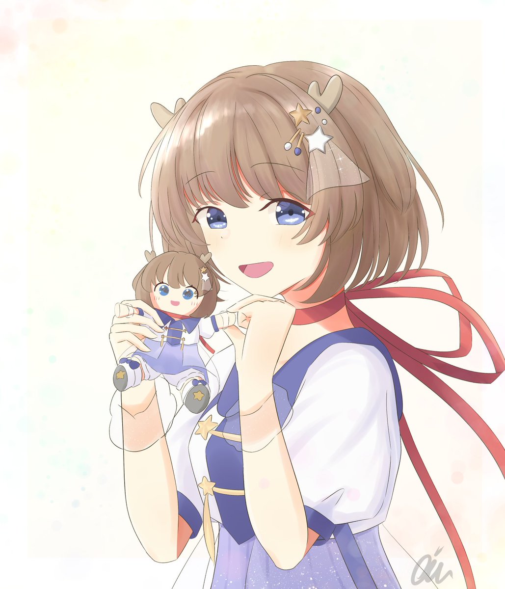 Anaqin5's tweet photo. ぬ。
＃鹿乃の絵 https://t.co/ay8vJkM7tx