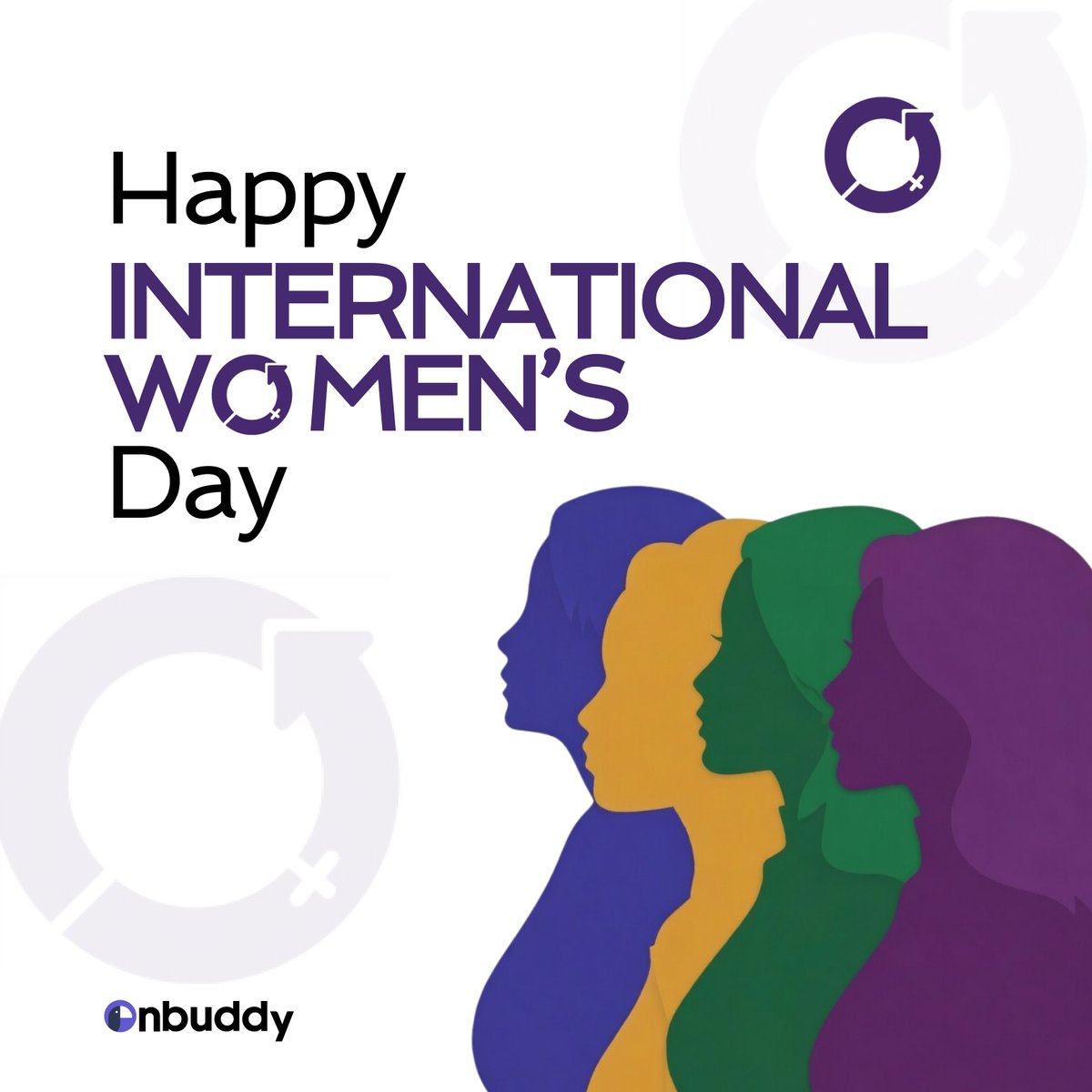 Onbuddyai's tweet photo. Today we celebrate the strength, brilliance, and resilience of women everywhere, women who inspire innovation, lead with courage, and make our communities stronger every day.

Happy International Women’s Day. 💜

#GiveToGain #IWD2026 #OnBuddyWomen https://t.co/xlpCZWharV
