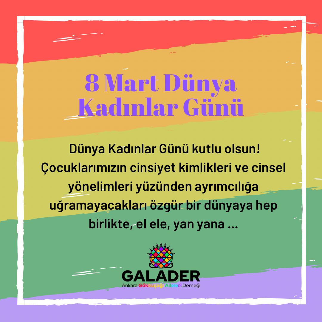 Ankara Gökkuşağı Aileleri Derneği (GALADER) tweet media