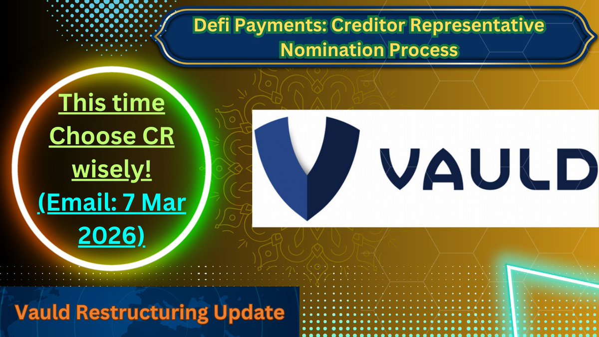 wegains_'s tweet image. ⚠️ VAULD CR Nomination Begins!  | Crypto | #viral #vauld #crypto #drezillion

youtu.be/GRIKkDdXeQU

#IndiaVsNewZealand #ThankYouModiJi #NariSammanUPKaAbhiman #InternationalWomensDay #NayiRaftarDelhiKi #INDvNZ #T20WorldCupFinal #Ahmedabad #TrumpEpsteinFiles #WomenEmpowerment