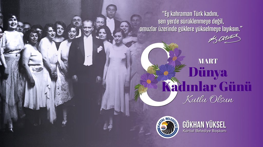 Hayalleri, emekleri ve başarılarıyla hayatın her alanına değer katan tüm kadınların 8 Mart #DünyaEmekçiKadınlarGünü’nü kutluyorum.

Eşitliğin, adaletin ve dayanışmanın güçlendiği; kadınların emeğinin ve mücadelesinin hak ettiği değeri gördüğü yarınlar dileğiyle…