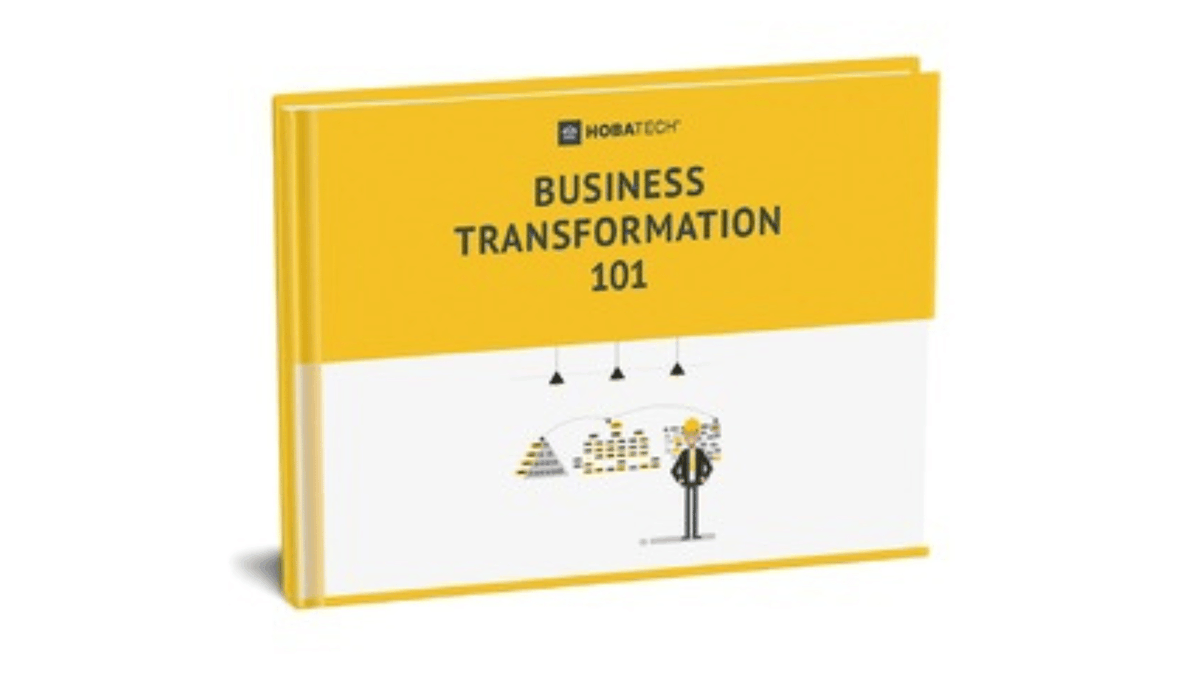 Download the "Business Transformation 101 eBook" from HOBA Tech! 🚀 Get it here: hoba.tech/resources/busi… hoba.tech/free-resources/ #businesstransformation #hoba #hobatech