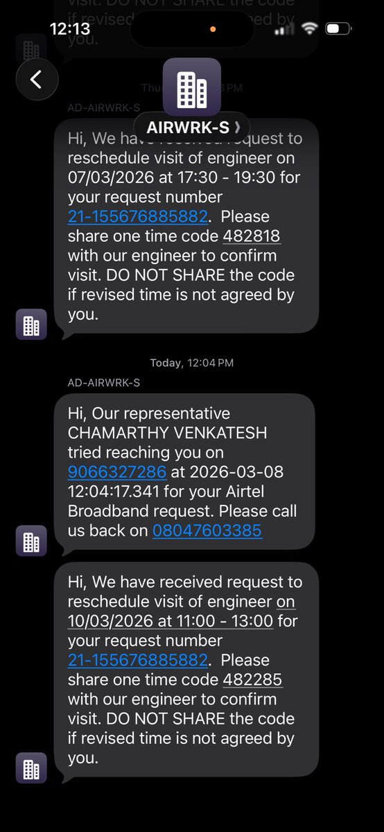 surajsanjay135's tweet photo. It has been a month 
Request for cancellation has not been completed
What are u guys doing
Worst services from airtel https://t.co/RflXKsmE8v