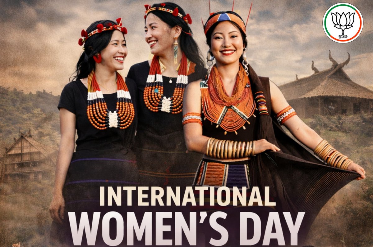 Saluting the pillars of strength &amp; progress! 🚺 On #InternationalWomensDay, BJP ST MORCHA Nagaland celebrates the indomitable spirit of our women leaders, innovators &amp; community builders. Empowering Nari Shakti, empowering Nagaland.#NariShakti #WomenEmpowerment #BJP4Nagaland