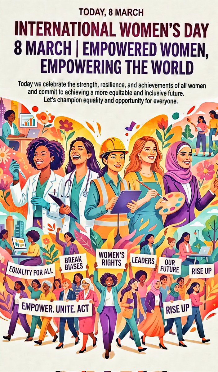 EMPOWERING THE WORLD 🌎

#InternationalWomensDay #WomensDay #WomenEmpowerment #WomensDay2026
नारीशक्ति