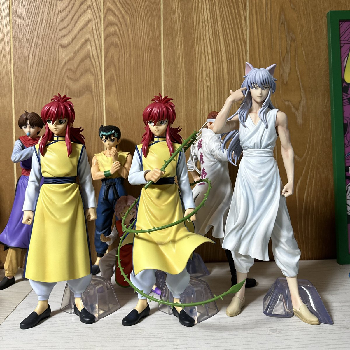 幽遊白書 一番くじ フィギュア比較 A賞 D賞 ラストワン賞 妖狐 蔵馬 第