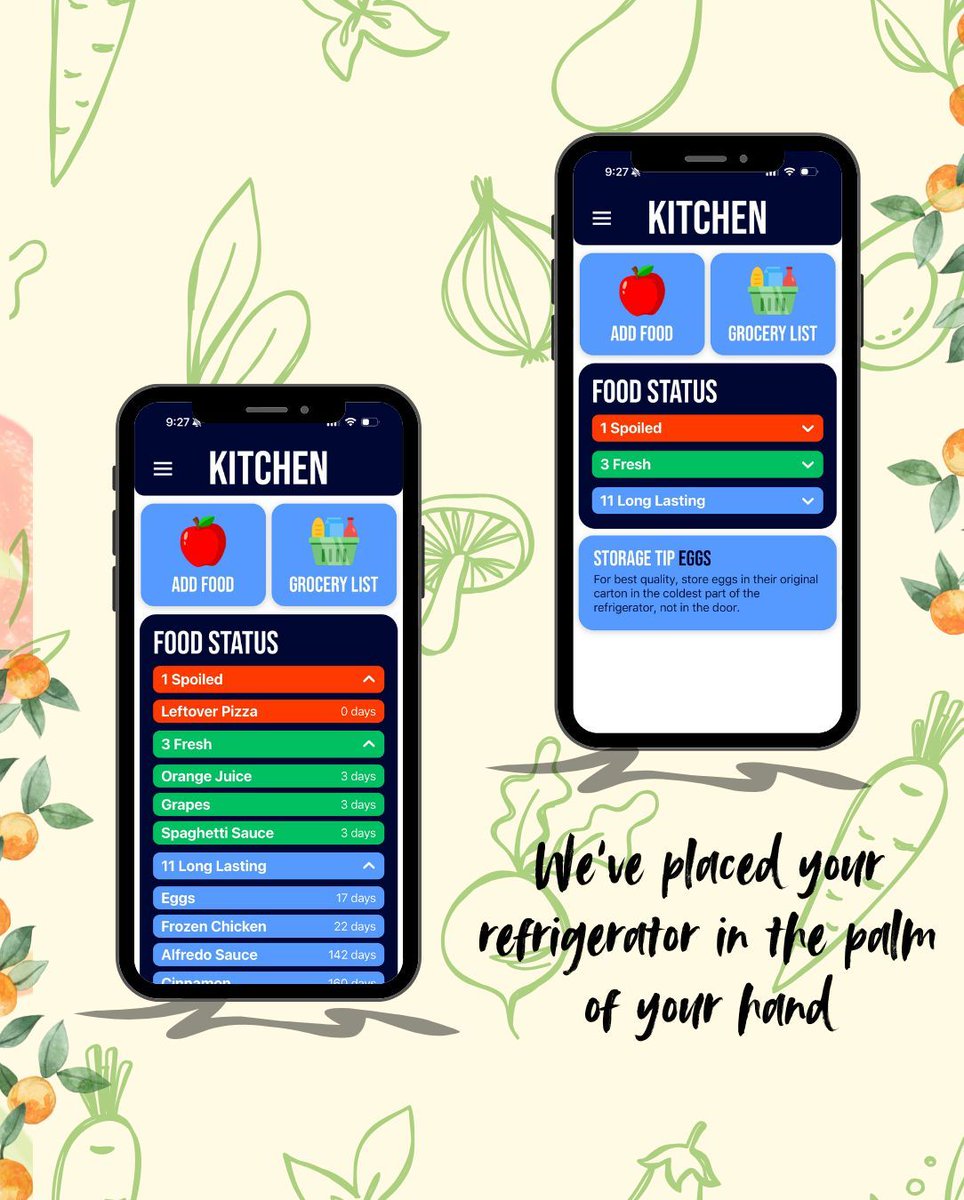 spoilsaver's tweet photo. Your fridge deserves better. 
SpoilSaver helps you track groceries, plan meals, and waste less, without overthinking it. 
Built by users, for users. 
Swipe for more! -->

We noticed how easy it is to forget what’s in the fridge. So we built SpoilSaver to make wasting less effortless and saving more intentional. Because small daily habits can create a big impact. 

#SpoilSaver #FoodWaste #ReduceFoodWaste #SmartKitchen #MealPlanning #GroceryHacks #KitchenOrganization #SustainableLiving #SaveMoney #IntentionalLiving #FoodTech #StartupLife #LifeHacks
#Adulting #HealthyHabits #HomeHacks #Sustainability #ClimateAction #LowWasteLiving