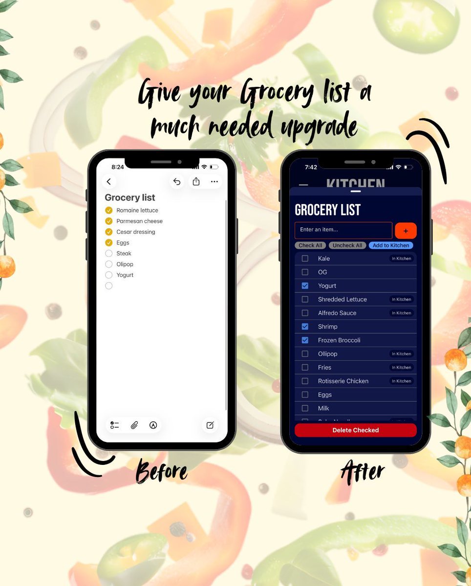 spoilsaver's tweet photo. Your fridge deserves better. 
SpoilSaver helps you track groceries, plan meals, and waste less, without overthinking it. 
Built by users, for users. 
Swipe for more! -->

We noticed how easy it is to forget what’s in the fridge. So we built SpoilSaver to make wasting less effortless and saving more intentional. Because small daily habits can create a big impact. 

#SpoilSaver #FoodWaste #ReduceFoodWaste #SmartKitchen #MealPlanning #GroceryHacks #KitchenOrganization #SustainableLiving #SaveMoney #IntentionalLiving #FoodTech #StartupLife #LifeHacks
#Adulting #HealthyHabits #HomeHacks #Sustainability #ClimateAction #LowWasteLiving