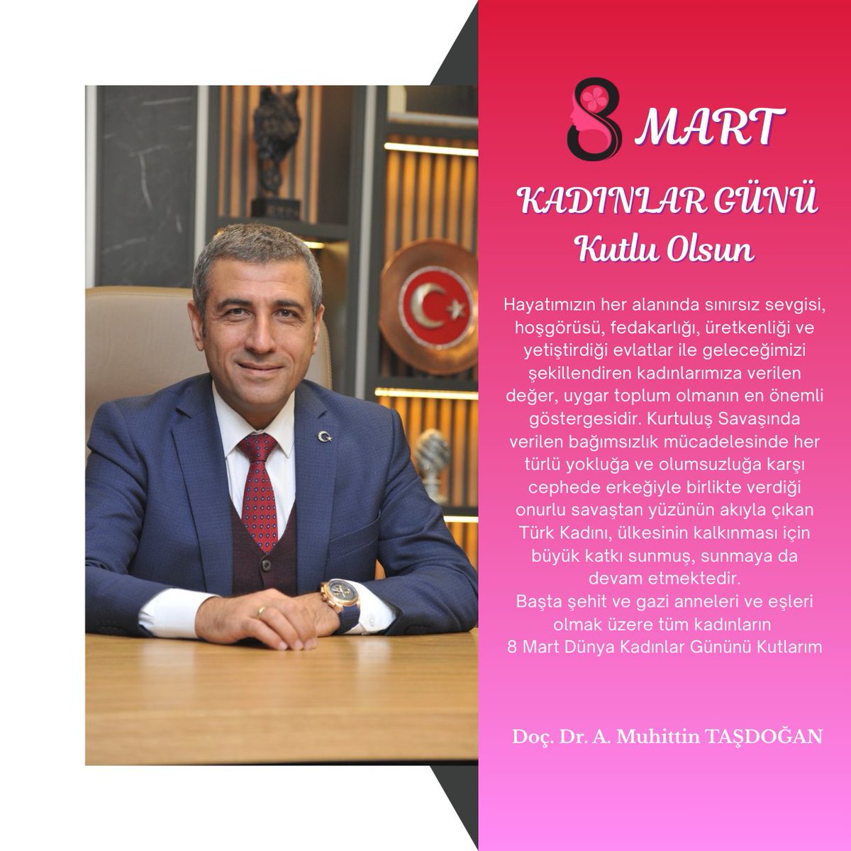 Doç.Dr. Ali Muhittin Taşdoğan tweet media