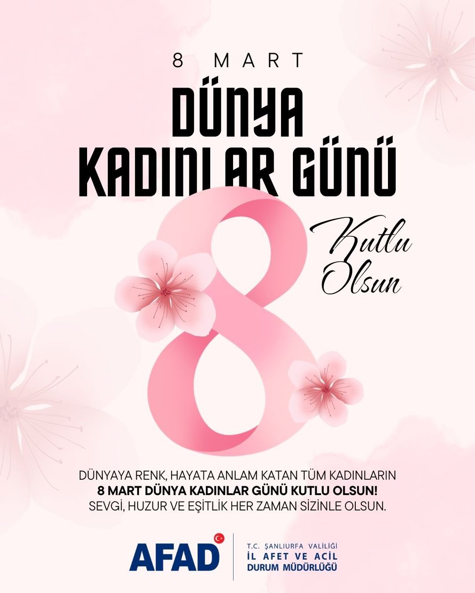 AFAD Şanlıurfa tweet media
