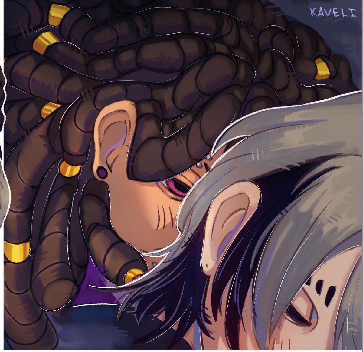 KAVELISLAYS's tweet photo. AU Zanka has hearing problems

 (endlich ist alles fertig, aber Sehprobleme wollten unbedingt kein Finale)
#GachiArt #janka #JabberWonger #ZankaNijiku https://t.co/33ZGHwPToY