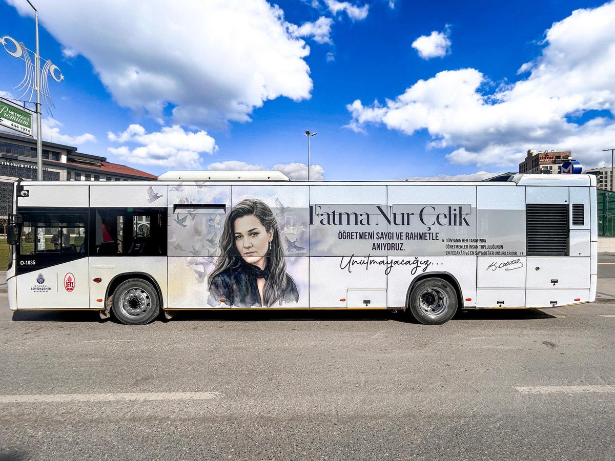 İETT, Fatma Nur Çelik için bir otobüsünü özel olarak tasarladı ve 8 Mart Emekçi Kadınlar Günü’nden itibaren başlamak üzere İstanbul Anadolu Yakası’nda göreve başlattı.