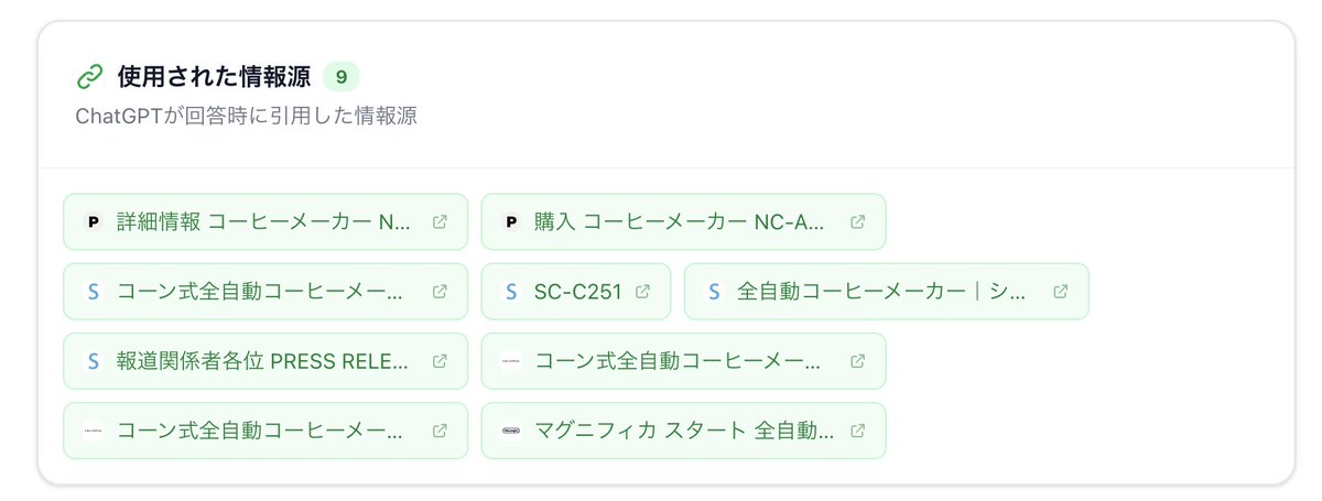 LLMO_expert's tweet photo. AIに引用されたいなら、ChatGPTが裏でどう検索してるか知っておいたほうがいい。

世界初、ChatGPTのクエリファンアウトを実データで確認できる無料ツール、公開しました。

実際に観測してみると、ChatGPTは複数回QFOしていて、最初は広く探索→その後 site:〇〇 みたいに特定ドメインをピンポイントで指定して深掘りしていることがわかります。

SEO担当・LLMO気になってる方におすすめです！！

→ https://t.co/EQ4Shwp68F