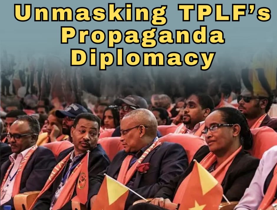 Unmasking TPLF’s Propaganda Diplomacy

The world must see through the TPLF’s Propaganda Diplomacy. They sign peace deals in public while engineering scarcity in private to blame the Federal Gov. A cynical cycle using civilians as shields to dodge accountability.
#TPLFIsTheCause