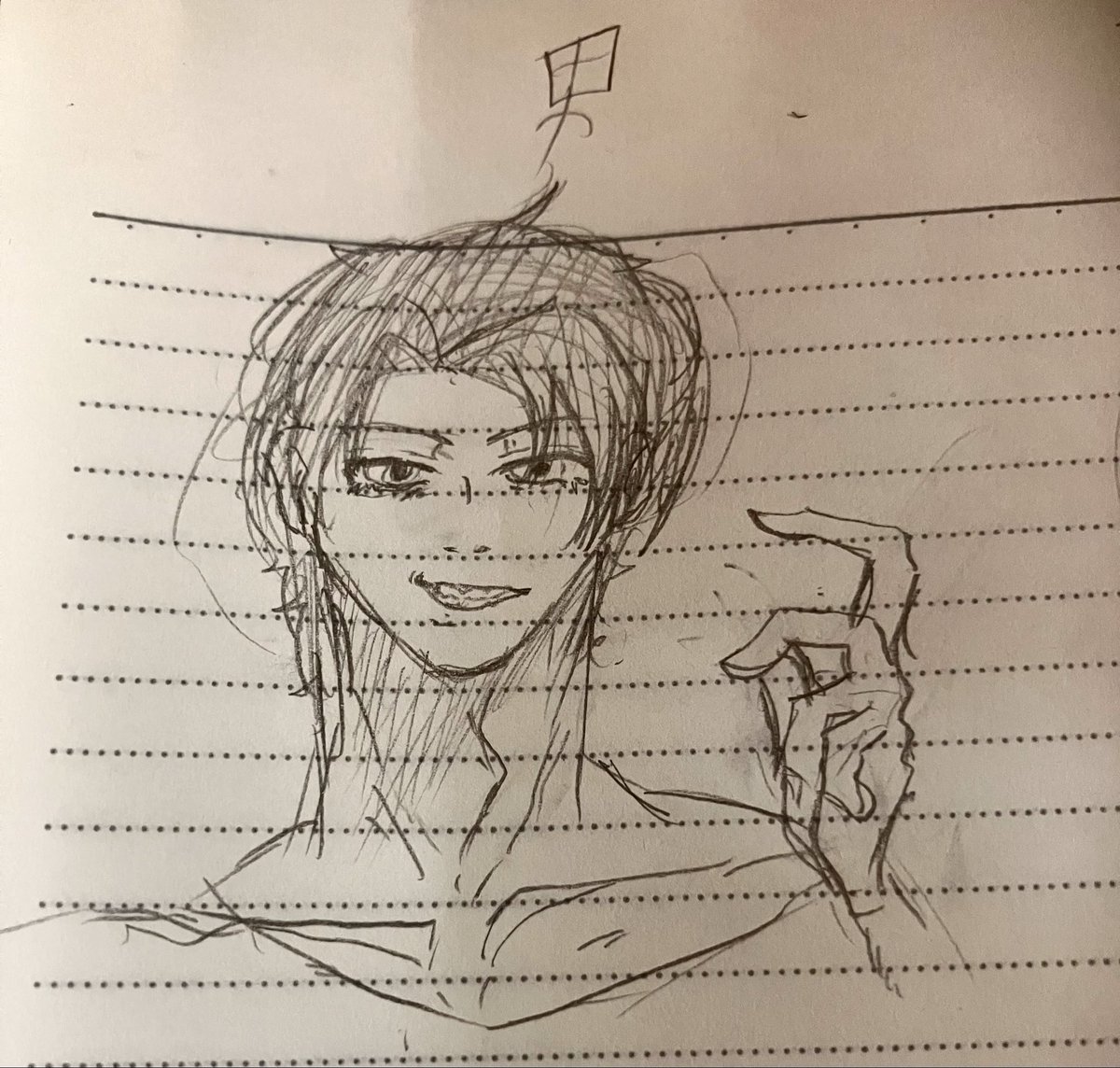 05ten's tweet photo. 男！
 #OC #イラスト https://t.co/3FumchWaUy