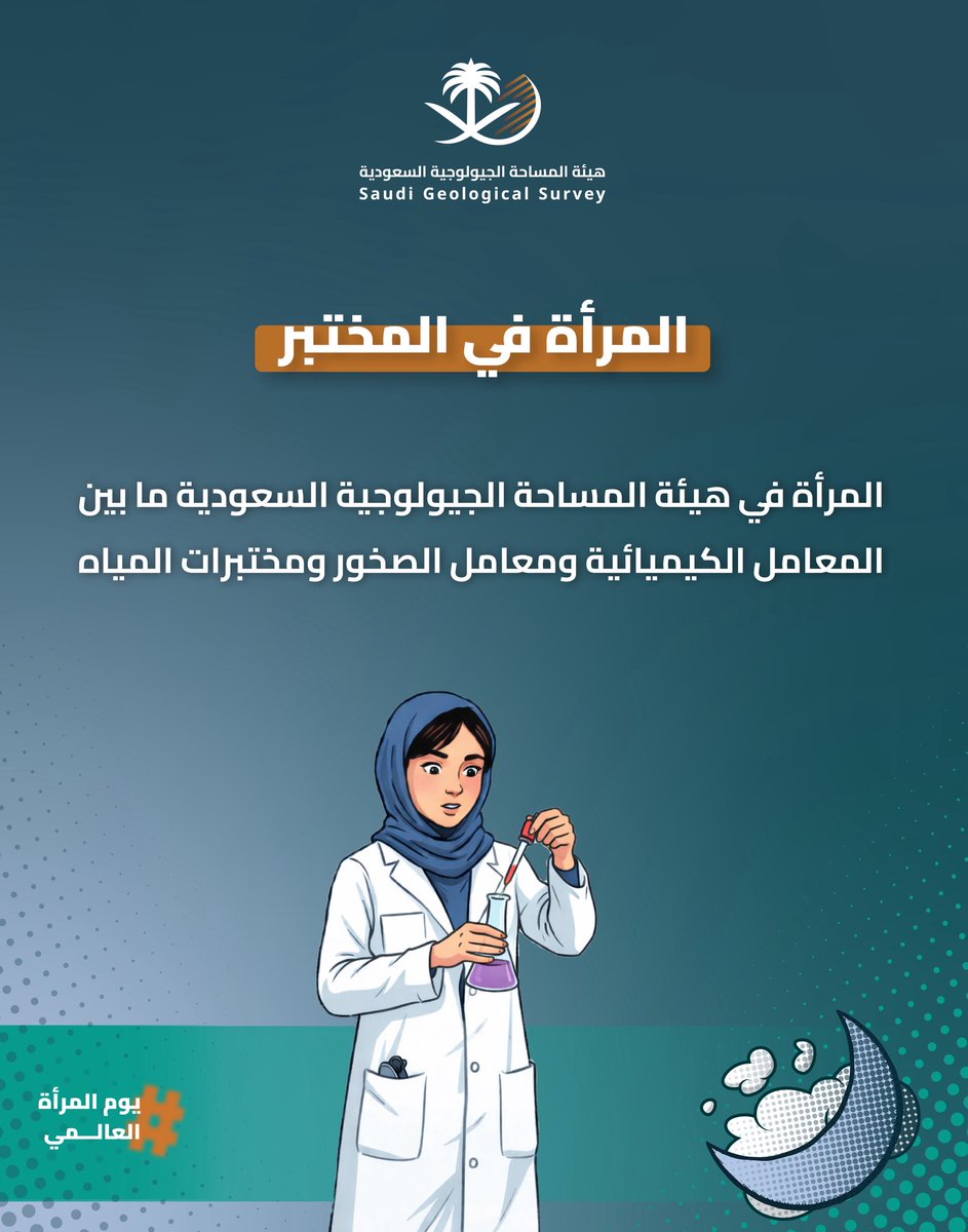 هيئة المساحة الجيولوجية السعودية tweet media
