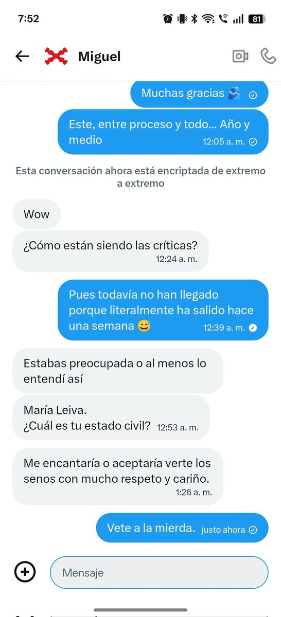 María Leiva (Escritora) tweet media