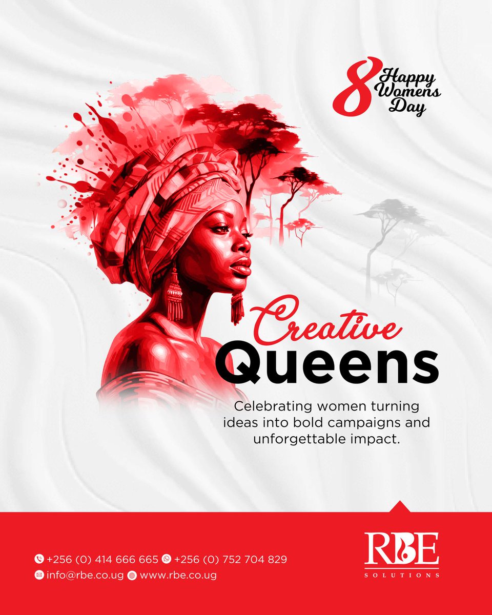 RBESolutions's tweet photo. Creative Queens 🎨👑✨

Celebrating women turning ideas into bold campaigns and unforgettable impact. Happy Women’s Day 2026!

#WomensDay2026 #WomenInCreative #SheLeads https://t.co/kA4jUoOVF4