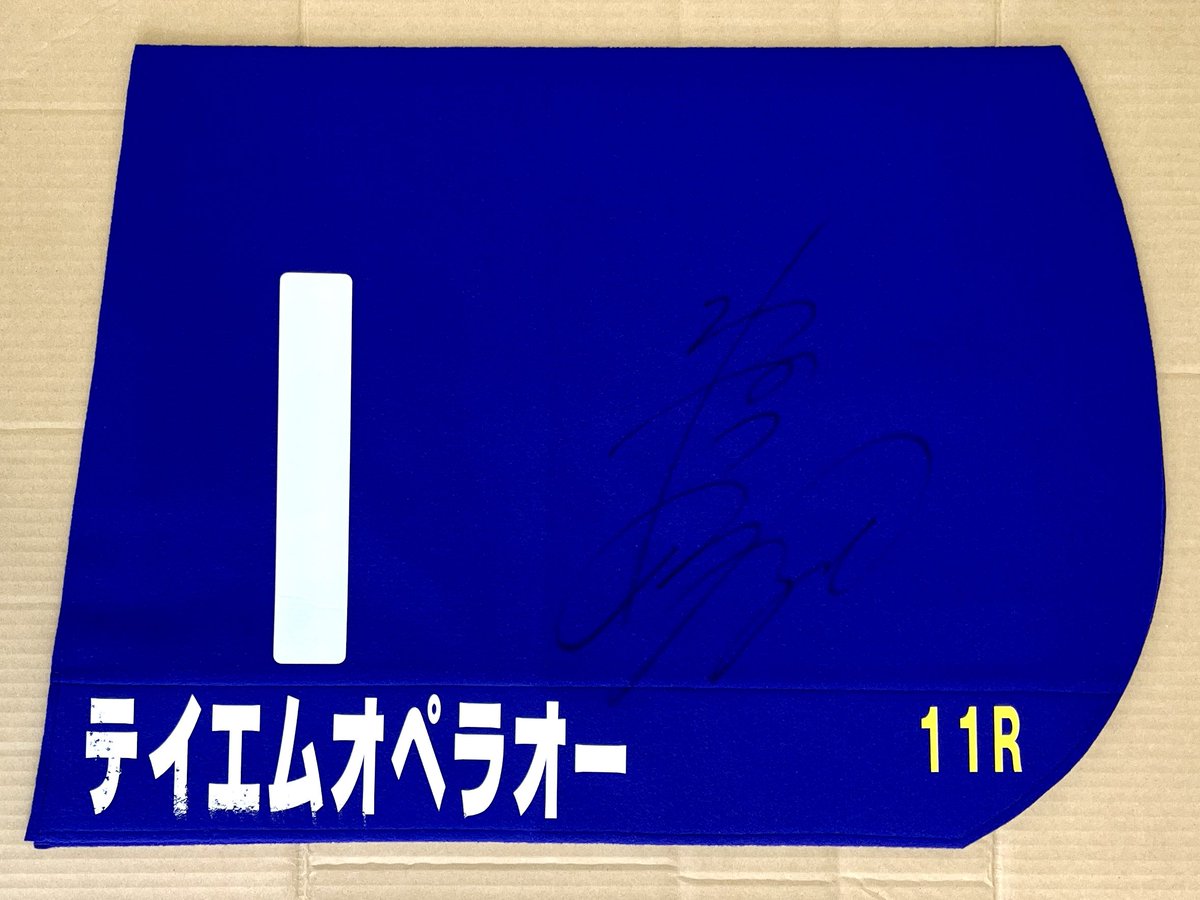 レプリカゼッケン #テイエムオペラオー 2000年 宝塚記念 2001年 天皇賞
