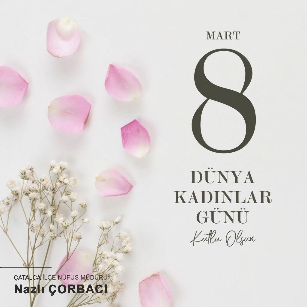 NazliAltan's tweet photo. Hayatın her alanında fedakârlığı, emeği ve sevgisiyle topluma güç katan; aileyi, geleceği ve umudu inşa eden tüm kadınların 8 Mart Dünya Kadınlar Günü kutlu olsun.🌹 🌺 🌷 🌼 🌻💐

#8MartDünyaKadınlarGünü https://t.co/Fcsgwx8Y9o