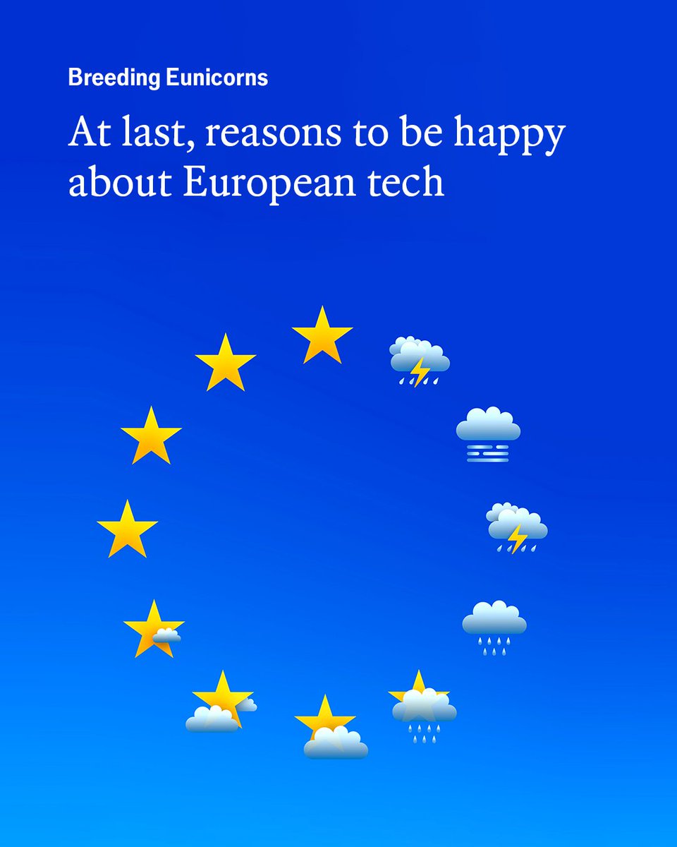 Few think that the world’s next trillion-dollar tech company will be European. But, perhaps for the first time, that does not seem a silly idea econ.st/40bn0ke

Illustration: Tyler Comrie