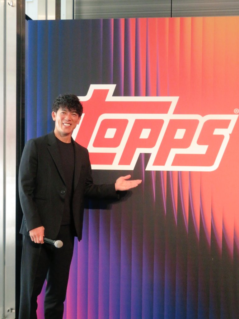 taimaidayo's tweet photo. 松井稼頭央さんがイケメンすぎた
#Topps #ToppsWBC
#2026ワールドベースボールクラシック https://t.co/QVHvuz2Tal