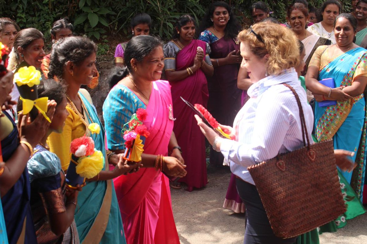 CanHCSriLanka's tweet photo. Celebrating #InternationalWomensDay by honoring 200+ #EmpoweredWomen in Hatton!
Through "Home Grown Solutions"—our 2-year #CFLI project with SWEAT—we’re strengthening entrepreneurship, networks, and leadership for lasting community impact. 
 @CanadaDev #IWD2026 https://t.co/fitaELO40q