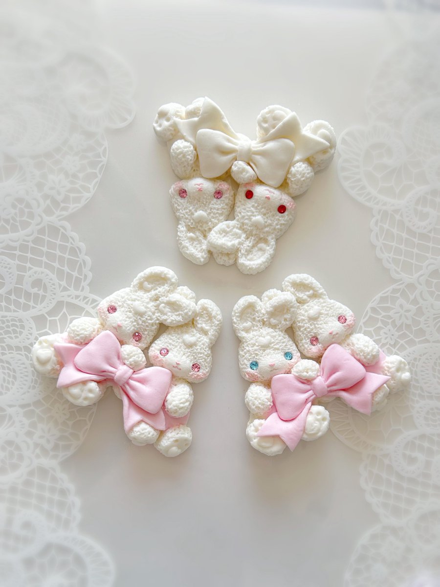 久しぶりに双子ちゃん作っています🎀