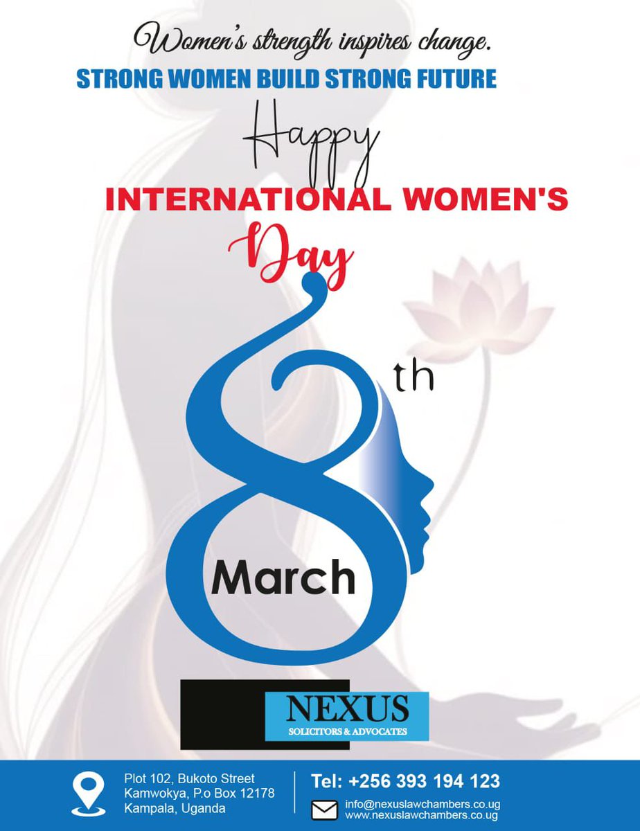 N69286Nexus's tweet photo. On this special day, We celebrate the strength, resilience, and achievements of women everywhere. We appreciate the women who lead, inspire, and make a difference in our communities and professions.
To our valued clients and partners, thank you.
#HappyWomensDay! ✨#Remember 👇 https://t.co/qnETdh5q8t