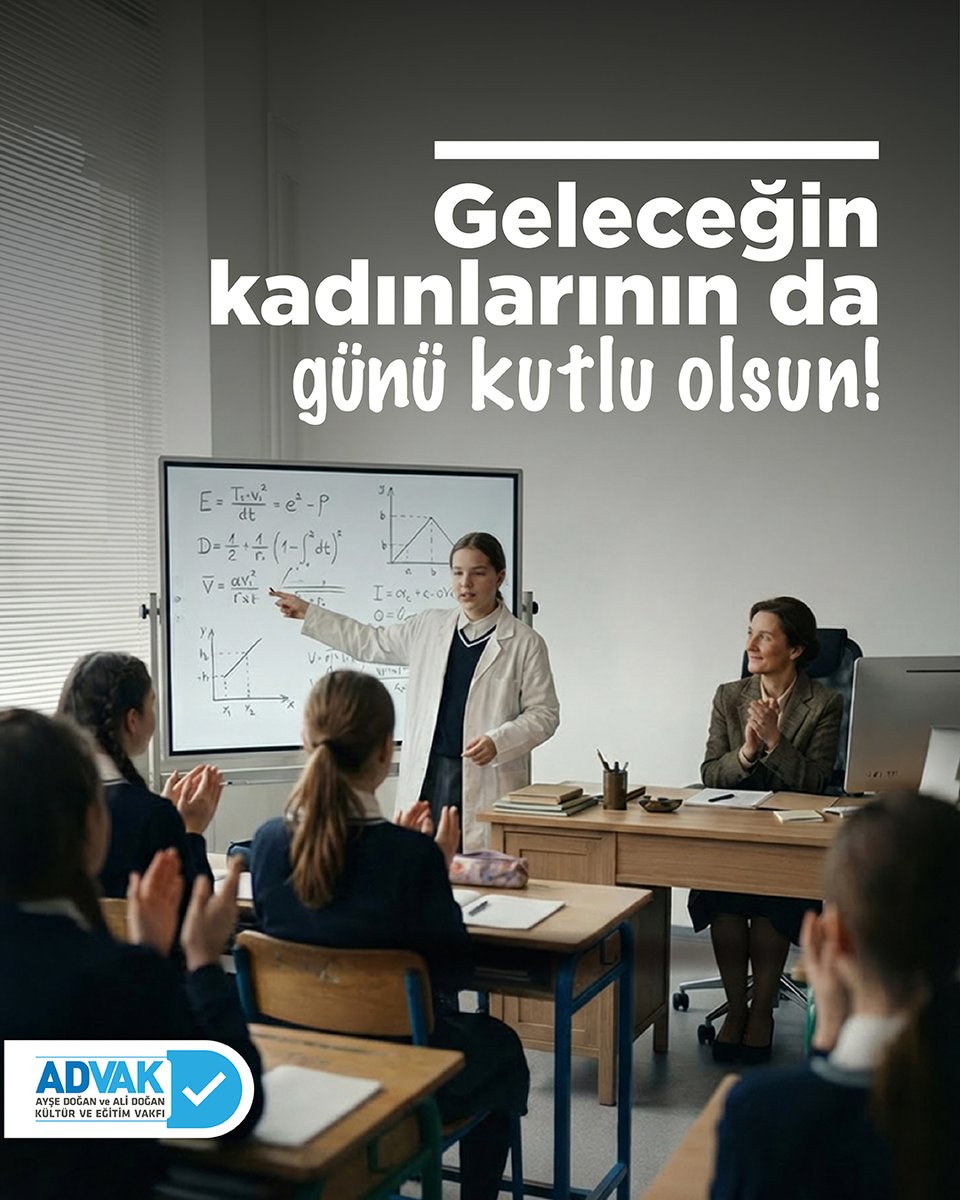 Her kadın, eğitim ve destekle büyüyen gücüyle, geleceği ve dünyayı şekillendiriyor. Geleceğe ışık taşıyan tüm kadınların 8 Mart Dünya Kadınlar Günü kutlu olsun!

#ADVAK #KadınlarGünü #8MartDünyaKadınlarGünü #BirlikteGeleceğe