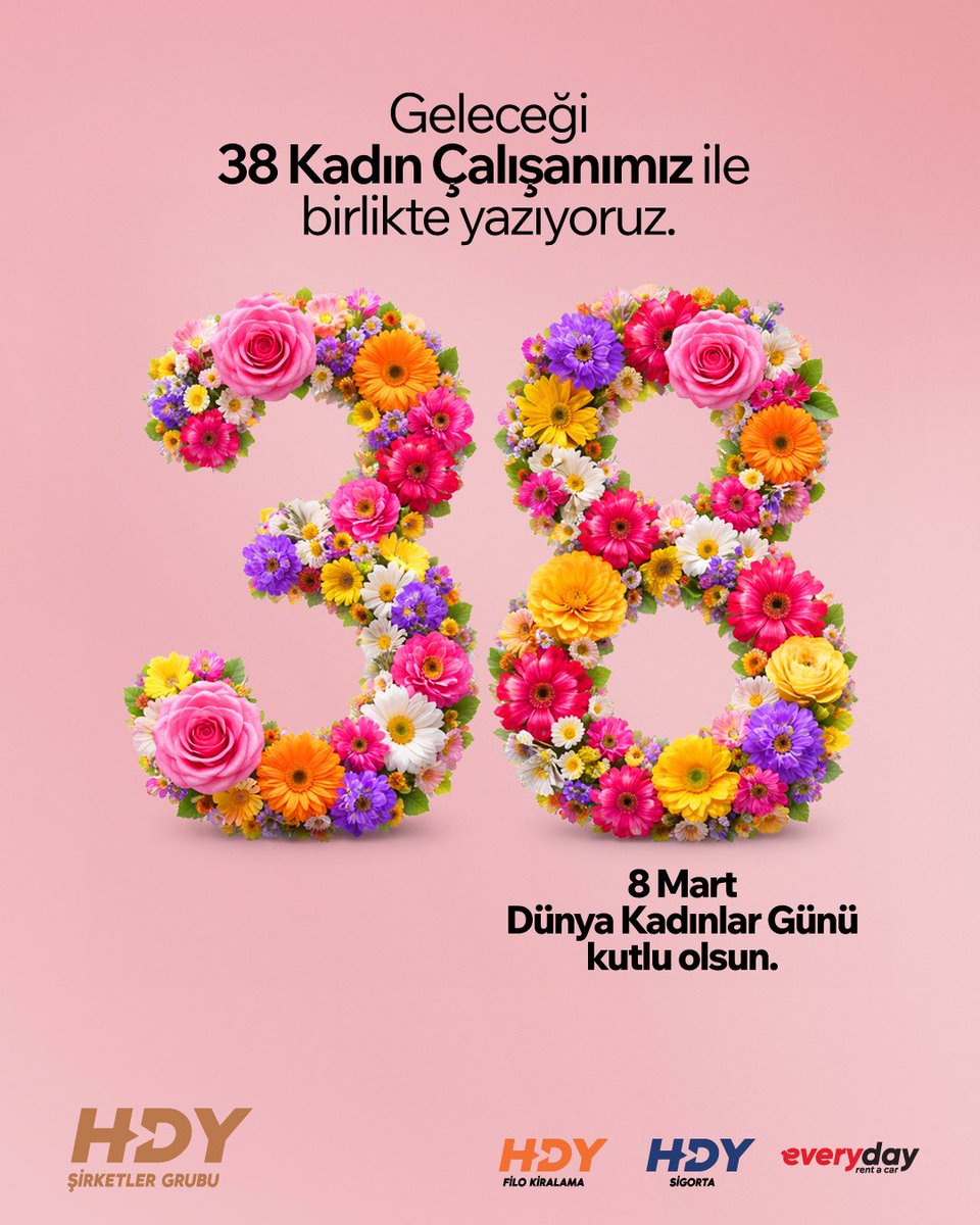 Bizim için kadın gücü bir söylem değil, günlük hayatın gerçeği.
38 kadın çalışanımızla birlikte karar alıyor, üretiyor ve büyüyoruz.
Eşitliğin olduğu yerde başarı var.
Kadınların emeğine, aklına ve cesaretine saygıyla.
 
#HDYŞirketlerGrubu #DünyaKadınlarGünü #KadınGücü