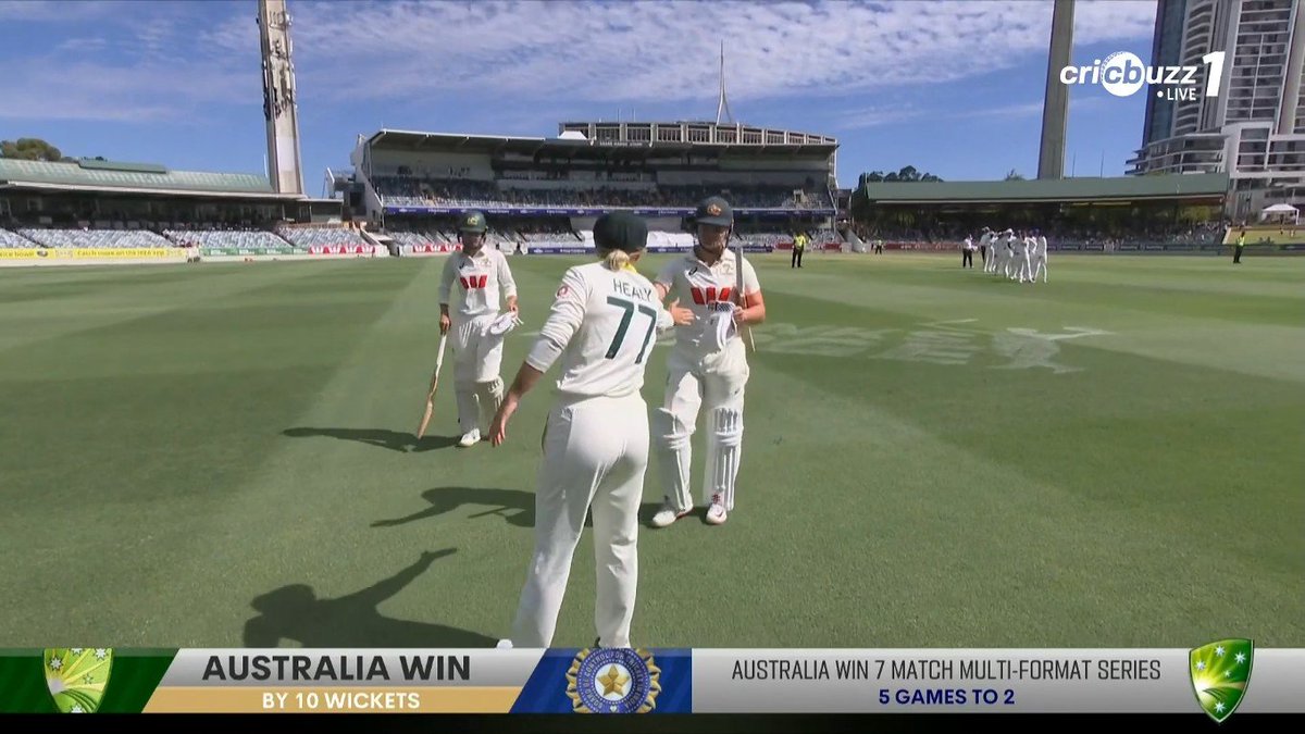 lightningspeedk's tweet photo. Shortest completed Women's Tests by balls:

893 - Ireland vs Pakistan at Dublin, 2000
1231 - England vs West Indies at Canterbury, 1979
1237 - Australia vs India at W.A.C.A, 2026

#PratikaRawal #AlyssaHealy #Perth #WACA #TeamIndia #PinkTest https://t.co/XrpOKCpZxT