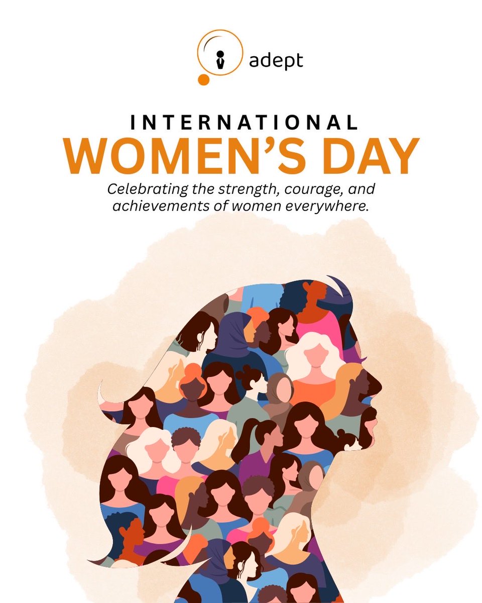 adeptstaffers's tweet photo. Celebrating the strength, resilience, and brilliance of women everywhere. At Adeptstaffers, we believe empowering women in the workplace isn’t just a moment, it’s a commitment every day. Happy International Women’s Day. 💜

#InternationalWomensDay #WomenAtWork #Adeptstaffers #WomensDay