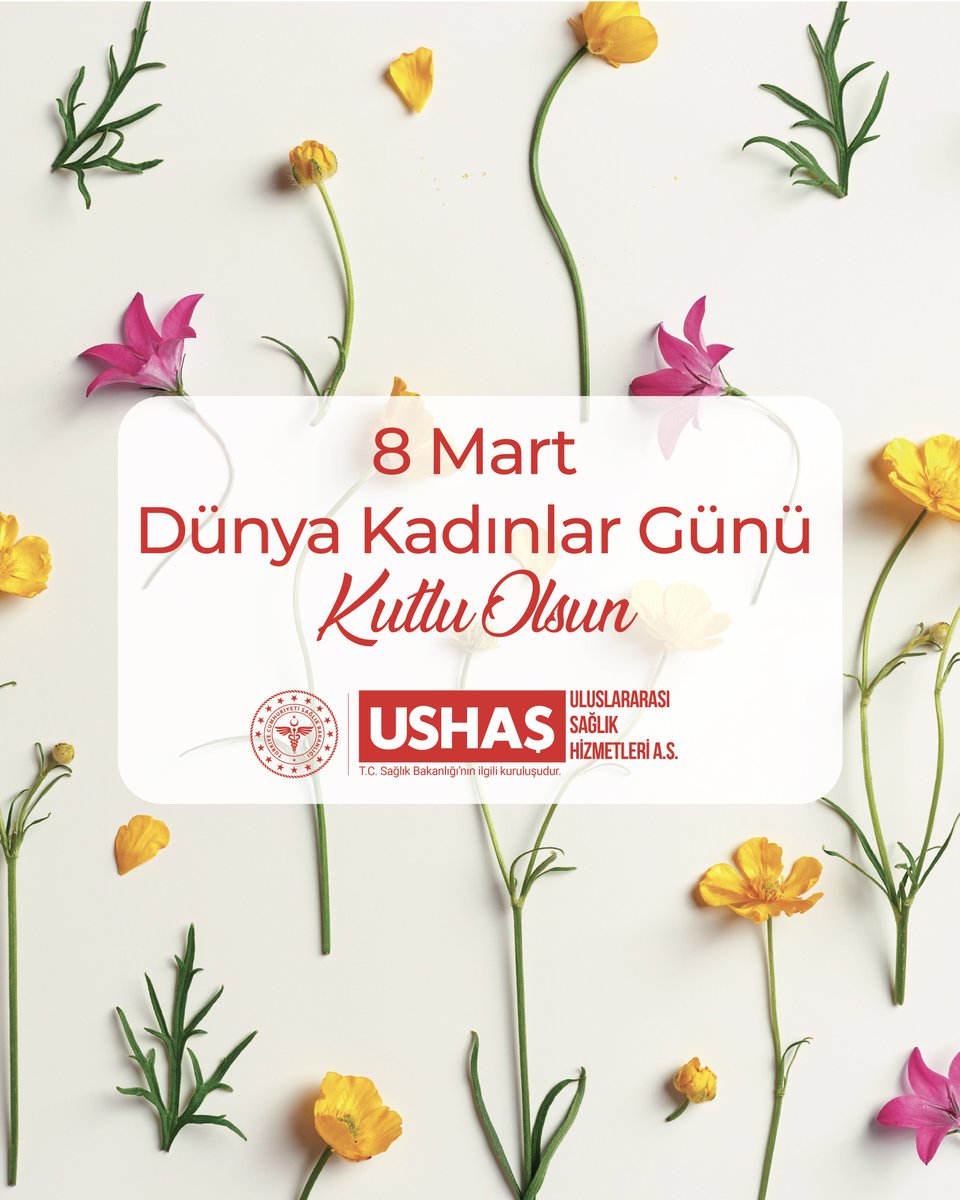 USHAŞ Uluslararası Sağlık Hizmetleri A.Ş. tweet media