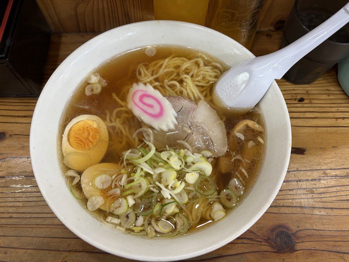 江古田駅近くのお店でラーメン🍜😋👍