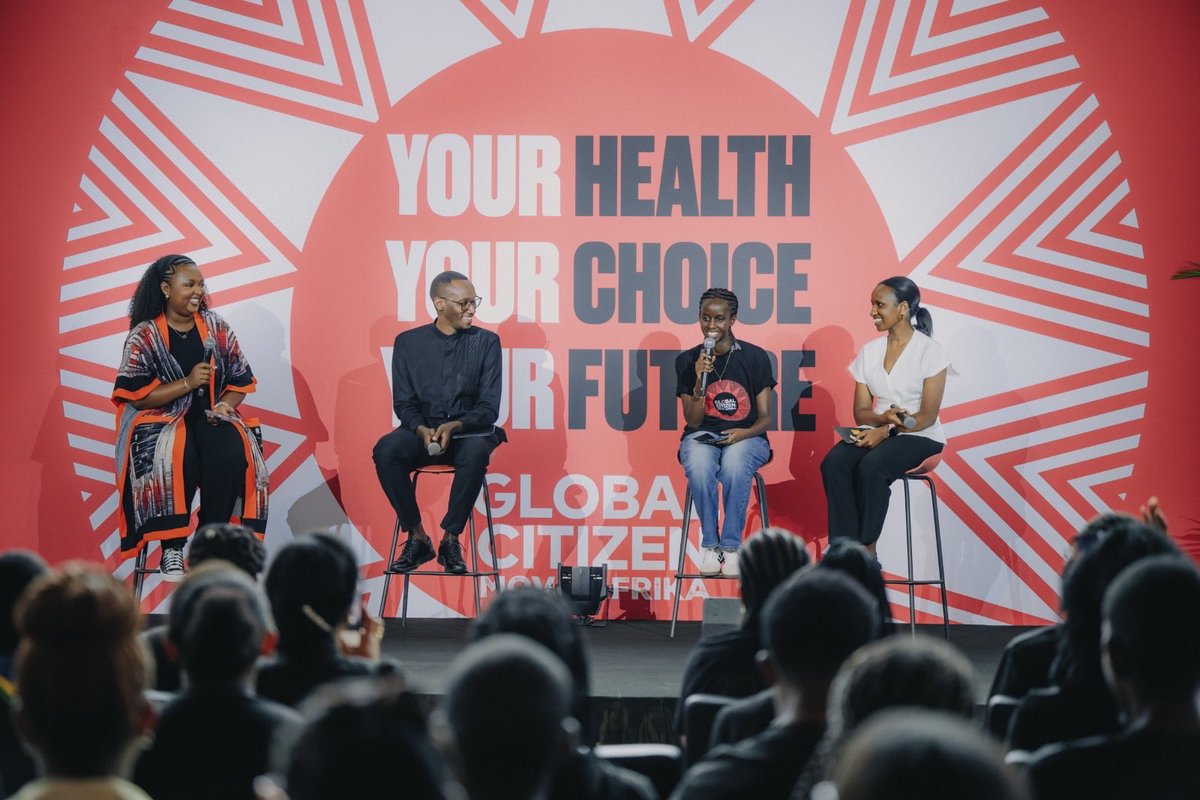 CuriousAfrika's tweet photo. Proud to have produced this impactful event for @GlblCtzn with @Imbuto , @RwandaHealth @RwandaYouthArts , @RCBrwanda and @RDBrwanda 

A Sexual &amp; Reproductive Health talk for students 15–20 empowered 300 youth with knowledge, confidence, and trusted support pathways🌍⭕️ https://t.co/ydMgZC22X9