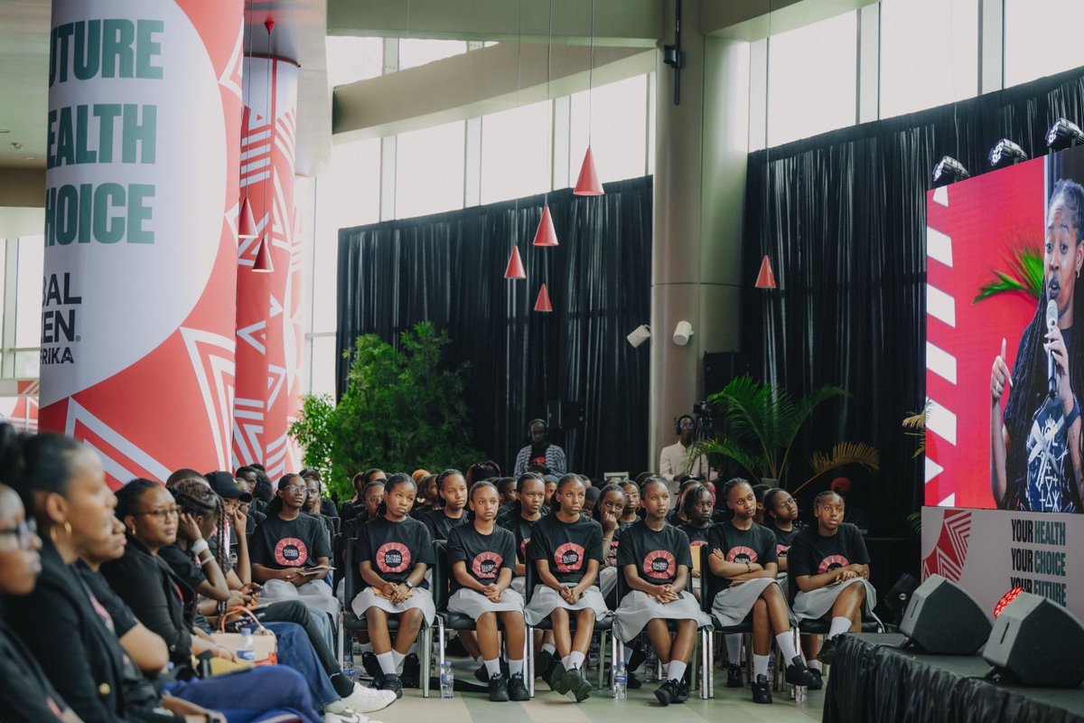 CuriousAfrika's tweet photo. Proud to have produced this impactful event for @GlblCtzn with @Imbuto , @RwandaHealth @RwandaYouthArts , @RCBrwanda and @RDBrwanda 

A Sexual &amp; Reproductive Health talk for students 15–20 empowered 300 youth with knowledge, confidence, and trusted support pathways🌍⭕️ https://t.co/ydMgZC22X9