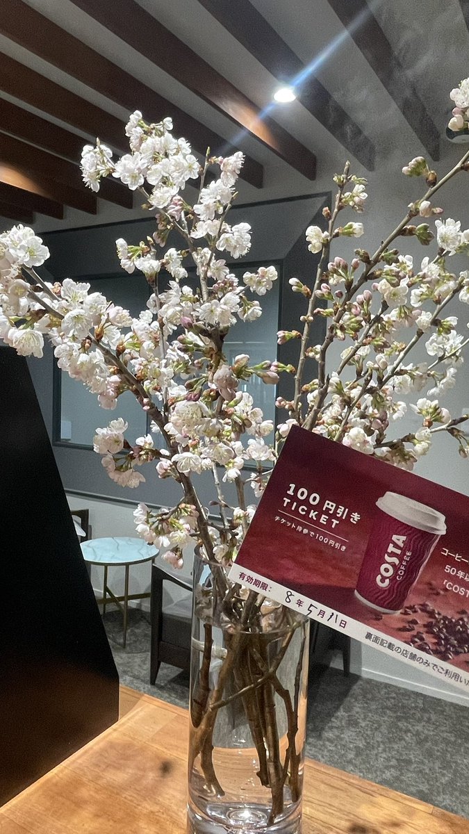 Artrain2022's tweet photo. ☕️Artrain 

10:00-18:30

5月末まで使える100円割引券をお渡ししています！
お得にコーヒーをお楽しみいただけます☆

#artrain #アートレイン #岐阜羽島駅 #岐阜ランチ #岐阜グルメ #アート #art #岐阜カフェ #ステーションラウンジ #コスタコーヒー https://t.co/MUarf6inW9