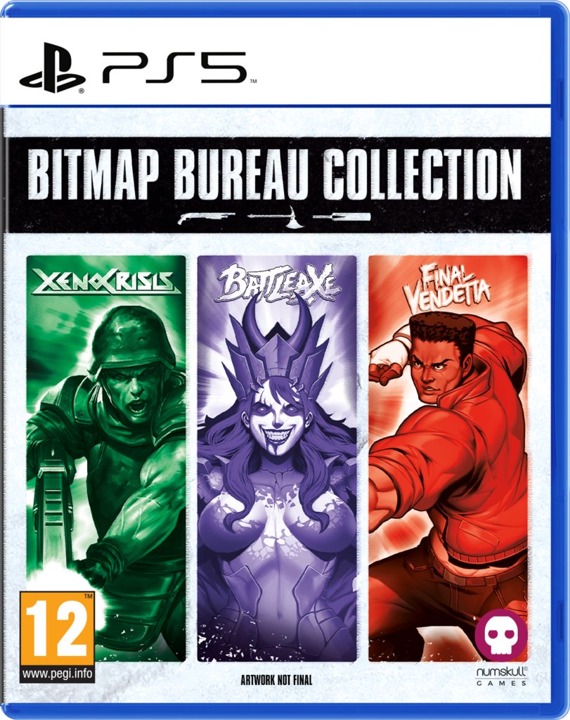 ImpactGame_es's tweet photo. #Xenocrisis, #BattleAxe y #FinalVendetta, juntos y totalmente revueltos en un pack que pondrá patas arriba tu consola, tu salón y tu día a día... ¡No te resistes y lánzate a la acción sin fin de BITMAP BUREAU COLLECTION!

A LA VENTA: https://t.co/vXdnR7GmH6 https://t.co/fTSWcpYhJt